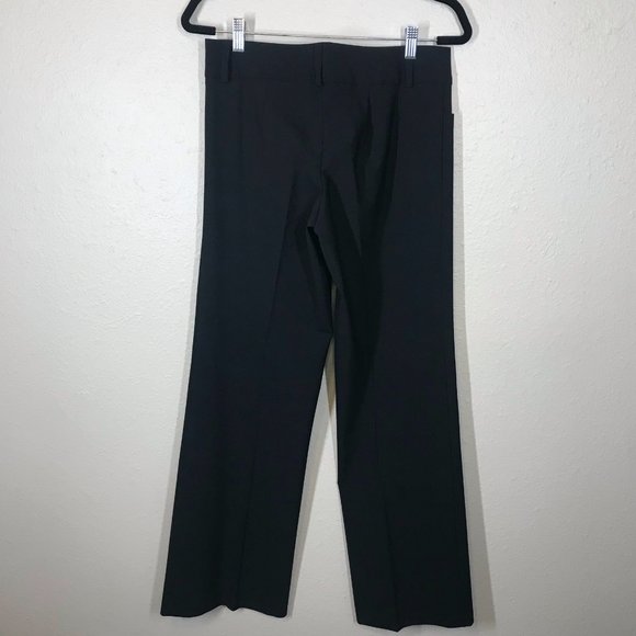 Trina Turk Black Straight Leg 33" Inseam Trousers - Picture 5 of 6